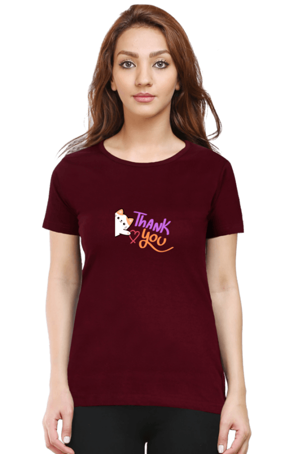 Thank You Women's Classic T-Shirt - Image 2