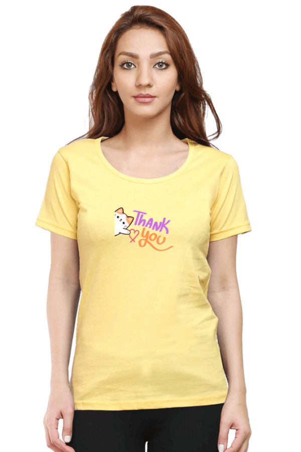 Thank You Women's Classic T-Shirt - Image 4